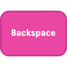 backspace icoon