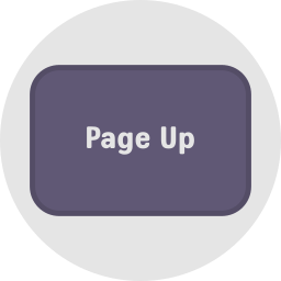 Page up icon