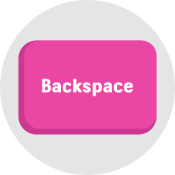 backspace icoon