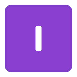 文字i icon