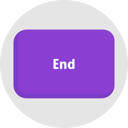 End button icon