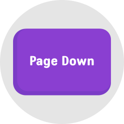 Page down icon