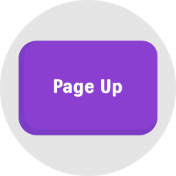 Page up icon