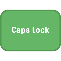 Caps lock icon