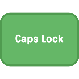 caps lock icoon