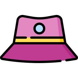 Fishing hat icon