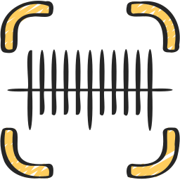 code à barre Icône