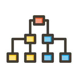 Information architecture icon
