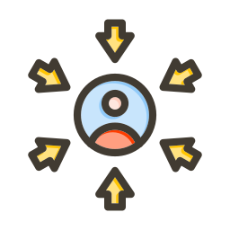 User centered icon