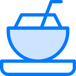 Coconut drink icon