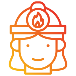 brandweervrouwen icoon