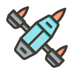 Space interceptor icon