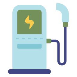 station de charge Icône