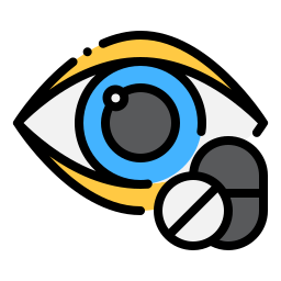 Eye medication icon