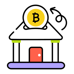 bank bitcoinów ikona