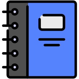 libreta de contactos icono