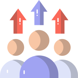 desenvolvimento de equipe Ícone