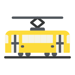 tramwajowy ikona