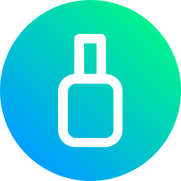 Nail polish bottle icon