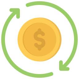 retorno do investimento Ícone