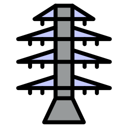 elektrischer turm icon