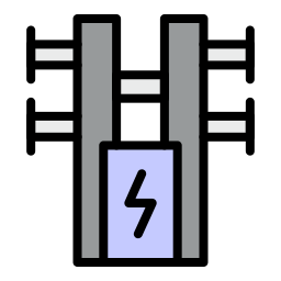 elektrischer turm icon
