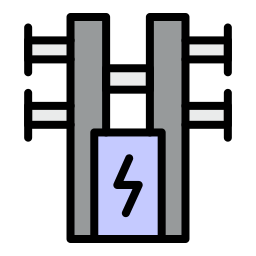 elektrische toren icoon