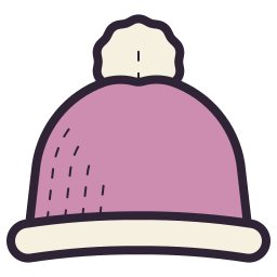 sombrero de beanie icono