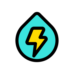 Hydro energy icon