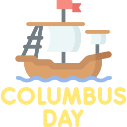 Columbus day icon