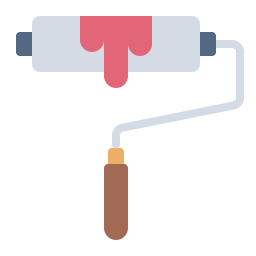 Paint roller icon