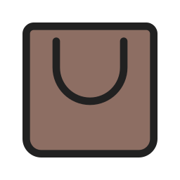 Shopping bag icon