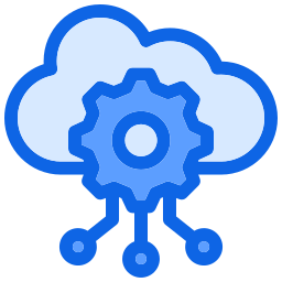 Cloud computing icon