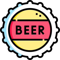 Beer cap icon