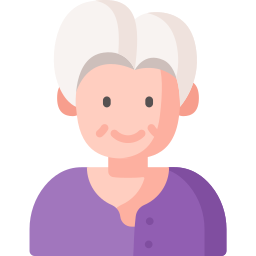 Old woman icon