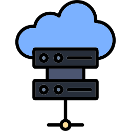 banco de dados em nuvem Ícone