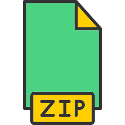 Zip file icon