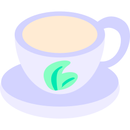 tazza da tè icona