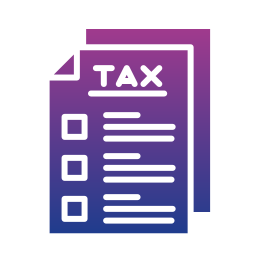 formulaire d'impôt Icône