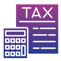 calculadora de impostos Ícone