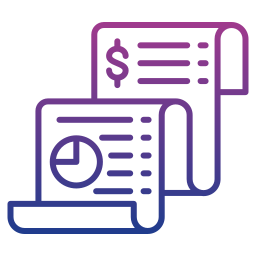 비용 보고서 icon
