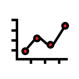 marcador do gráfico Ícone