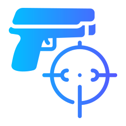 Shooting game icon