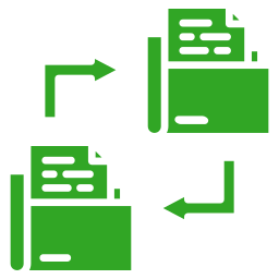 trasferimento di file icona