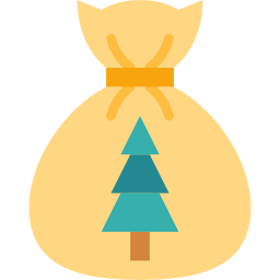 borsa natalizia icona