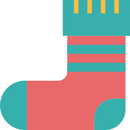 Christmas sock icon