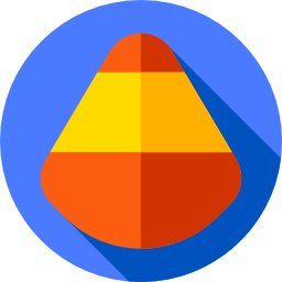 Candy corn icon