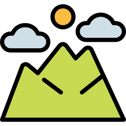 montaña icono