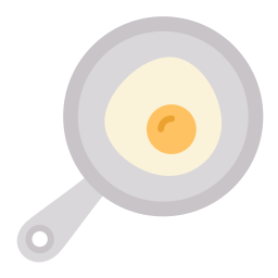 Sunny side up icon