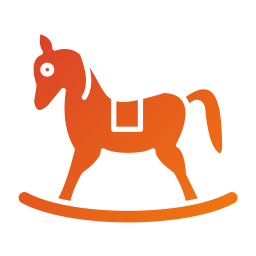 koń na biegunach ikona